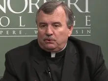 Bishop John R. Manz, pictured in 2012.
